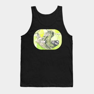 Chillin' Mum and Baby Sloths Tank Top